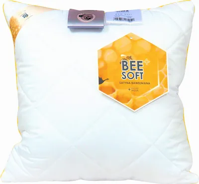 Immagine prodotto di Cuscino di raso 40x40 trapuntato 250g Bee Soft Premium