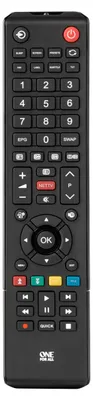 Produktbild von One For All URC 1919, TV, Drucktasten, Schwarz