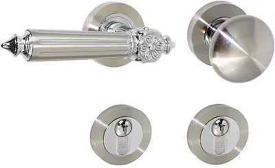 Produktbild von Türbeschlag 1624-A R WE-Links Antik Optik Türdrücker Türklinke