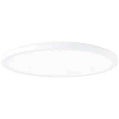 Produktbild von BRILLIANT weißes LED Panel SORELL |dimmbare Deckenlampe mit Memory Funktion und Timer | Lichtfarbe einstellbar über Fernbedienung | 18W 2500 Lumen 3000 - 6500 Kelvin | Kunststoff | Ø29,5cm