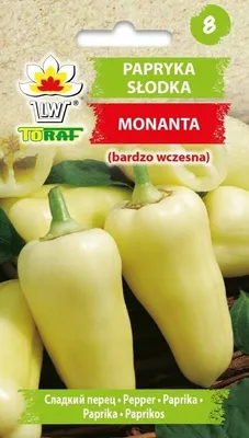 Obrázek produktu pro Semena sladké papriky MONANTA žlutá 0,3 g Toraf 157
