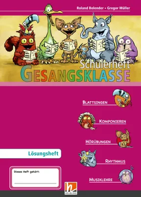 Produktbild von Leitfaden Gesangsklasse. Lehrerband und Lösungsheft zum Schülerarbeitsheft