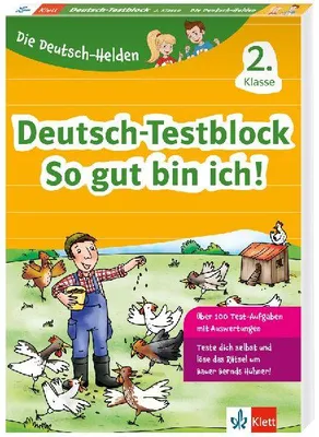 Produktbild von Klett Die Deutsch-Helden: Deutsch-Testblock So gut bin ich! 2. Klasse