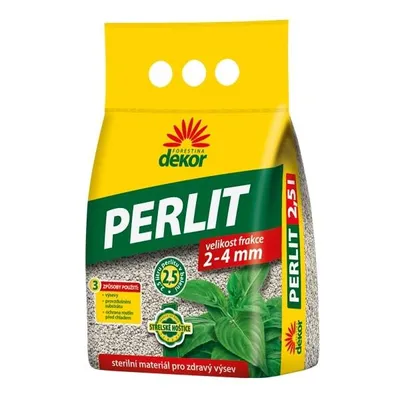 Obrázok produktu pre Perlit DEKOR 2-4mm 2,5l