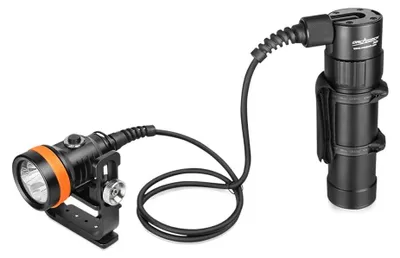 Produktbild von Orcatorch D630 Led V.2 Tauchlampe Silber 4000 Lumens Silber 4000 Lumens