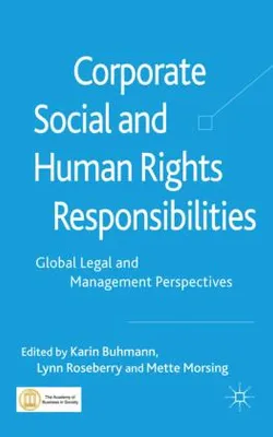 Obrázek produktu pro Corporate Social and Human Rights Responsibilities