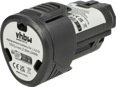 Produktbild von vhbw Akku kompatibel mit Ridgid AC82049, AC82059, R82005, R82230, R82059, Jobmax, R82007, R82009, R82048, R82049 Werkzeug (2000 mAh, Li-Ion, 12 V)