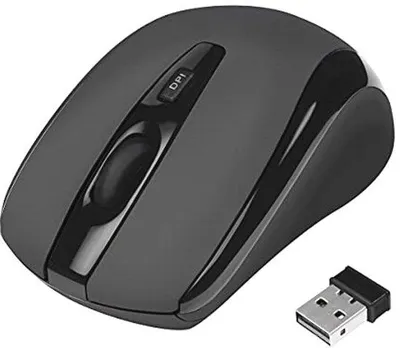 Productafbeelding van Draadloze Optische Mini-Muis - 2,4 GHz Technologie met 3 Programmeerbare Knoppen