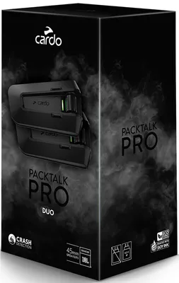 Produktbild von Cardo Packtalk Pro Duo Bluetooth Kommunikationssystem Doppelpack