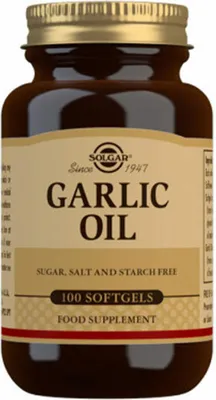 Productafbeelding van Knoflookolie-capsules Solgar (100 capsules)