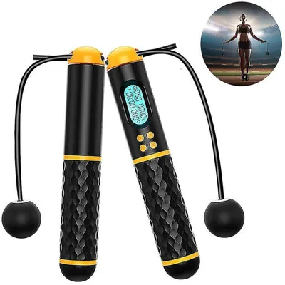 Produktbild von Intelligentes Springseil mit Zählfunktion für Erwachsene, kabelloses Fitness-Springseil, Prüfungsvorbereitung, kabelloses Springseil für chinesische Schüler