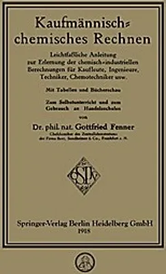 Obrázek produktu pro Kaufmännisch-chemisches Rechnen