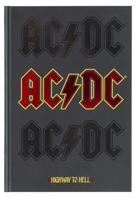 Obrázok produktu pre Prémiový zápisník AC/DC, formát A5