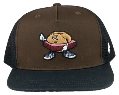 Bavarian Caps Cap "Mr. Leberkas" in braun