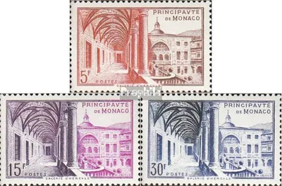 Produktbild von Briefmarken Monaco 1952 Mi 455-457 (kompl.Ausg.) Jahrgang 1952 komplett postfrisch Postmuseum