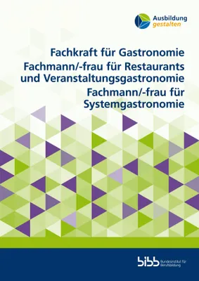 Image de Fachkraft für Gastronomie. Fachmann/-frau für Restaurants und Veranstaltungsgastronomie. Fachmann/-frau für Systemgastronomie