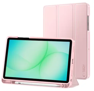 Image de Housse de protection avec rabat pour Galaxy Tab A11 Plus / A9 Plus, Tech-Protect SC Pen, Rose