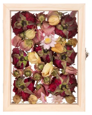 Image de Cadre double face - L 6,7 x l 15,5 x H 19 cm - Bois de pin