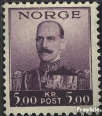 Produktbild von Briefmarken Norwegen 1937 Mi 194 postfrisch Freimarken