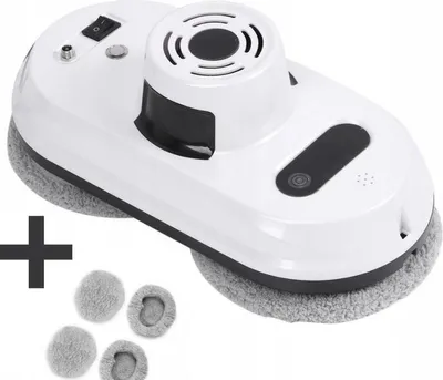 Zdjęcie produktu dla Robot do mycia okien - Automatyczny - Ochrona przed upadkiem - Biały