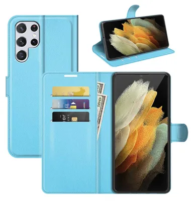Immagine prodotto di Per Samsung Galaxy S22 Ultra Custodia del telefono cellulare Blu Protezione Custodia in