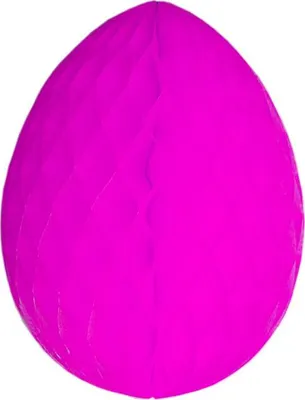 Produktbild von Wabenball Osterei pink 50 cm