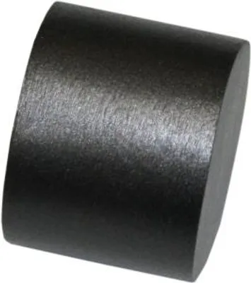 Produktbild von Gardinia Endkappe Sol schwarz-nickel Ø 16/19 mm 2 Stück