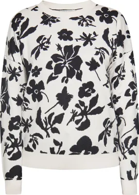 Produktbild von SIDONA damen pullover - wollweiss schwarz, XL