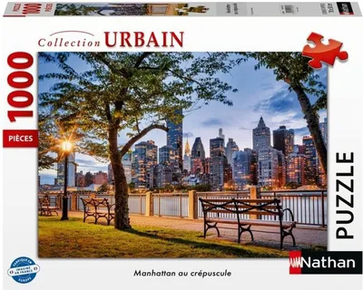Produktbild von Manhattan bei Dämmerung Puzzle, 1000 Teile
