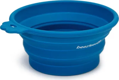 Immagine prodotto di Ciotola da viaggio Beeztees in silicone da 500 ml  Ciotola pieghevole per cani
