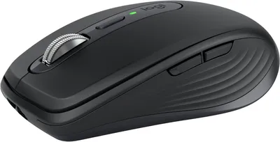 Produktbild von Logitech MX Anywhere 3S kabellose Maus kompakt, 8K DPI Any-Surface Tracking, leise Klicks, Fast Scrolling, USB-C,Bluetooth, Multi-OS Windows Mac Linux