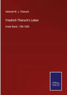 Produktbild von Friedrich Thiersch's Leben