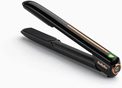 Produktbild von Babyliss 9000RU Glätteisen kabellos, Haarglätter mit Akku, Keramikplatten für glattere Haare, 15 Sek. Schnellheizung, Haare glätten 200°C max