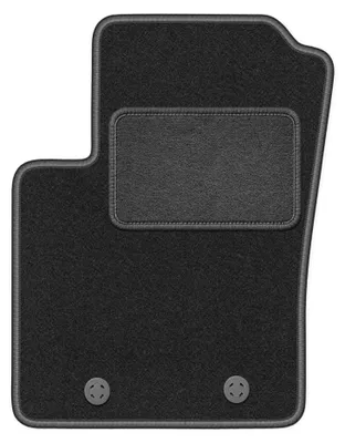 Immagine prodotto di Tappetino guidatore in moquette per Fiat 500 2007-2013 (cabrio/hatchback) – 1 pezzo, grigio grafite, su misura – Wielganizator LUX
