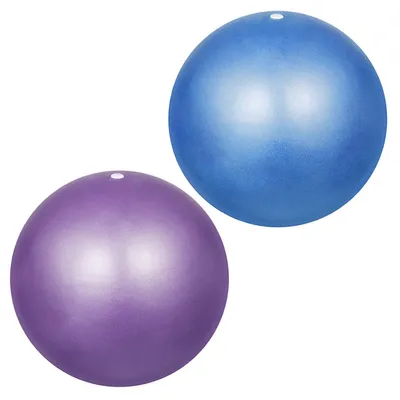Produktbild von Pilatesball 2er Set - 25 cm Mini Übungsball - Antirutsch, Anti-Burst