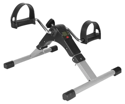 Produktbild von Mini Heimtrainer - Pedaltrainer - Klappbar - Kompakt - Für Indoor-Training - Cardio-Training - Blau