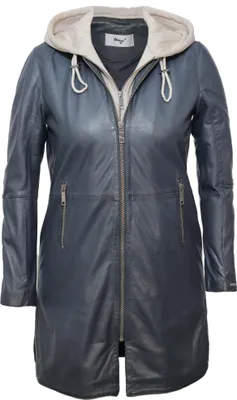 Produktbild von Maze Ledermantel 42021316 Damen navy 50