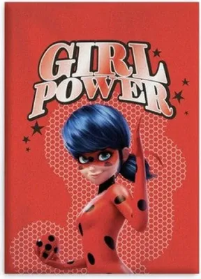 Produktbild von Miraculous Ladybug Fleecedecke leichte Kuscheldecke 100x140 cm