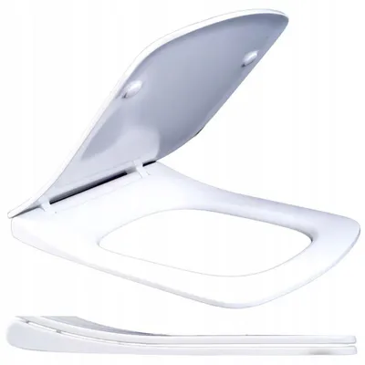 Produktbild von Koło Pro Slim WC-Sitz weiß Duroplast Absenkautomatik