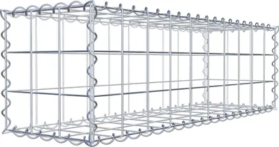 Produktbild von Gabione 100 cm x 30 cm x 30 cm (L x H x T), Maschenweite 10 cm x 10 cm, Spirale