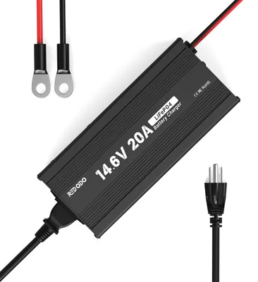 Imagen del producto de Cargador de batería LiFePO4 - 14,6 V, 20 A - Para baterías de 12V - Color