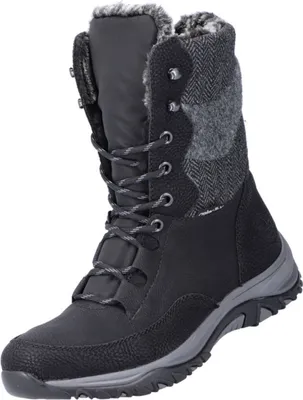 Produktbild von Rieker TEX Damen Stiefel gefüttert Schwarz
