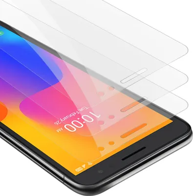 Zdjęcie produktu dla Cadorabo 3x pancerna osłona ekranu do Alcatel 1B 2022 z przezroczystego szkła hartowanego