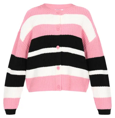 Image de Pull Mutha pour femme - rose multicolore, M/L