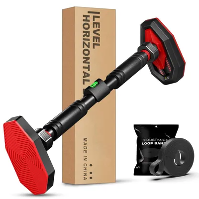 Zdjęcie produktu dla Drążek do podciągania 76 do 100 cm, 200 kg, do futryny, trening siłowy