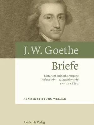 Produktbild von Anfang 1785 - 3. September 1786