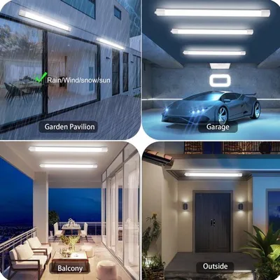 Produktbild von LED-Deckenleuchte für Feuchträume - 120 cm - 36W - IP66, wasserdicht - neutralweiß