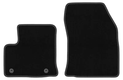 Immagine prodotto di Tappetini anteriori in moquette per Opel Mokka-E 2020- (crossover) – 2 pezzi, neri, su misura – Wielganizator BASIC