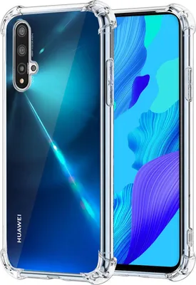 Immagine prodotto di Custodia per Huawei Nova 5T Custodia protettiva antiurto per telefoni cellulari Copertura trasparente