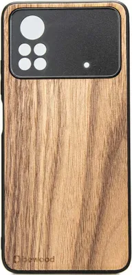Produktbild von Holzhülle Bewood für Xiaomi POCO X4 Pro 5G Amerikanischer Nussbaum